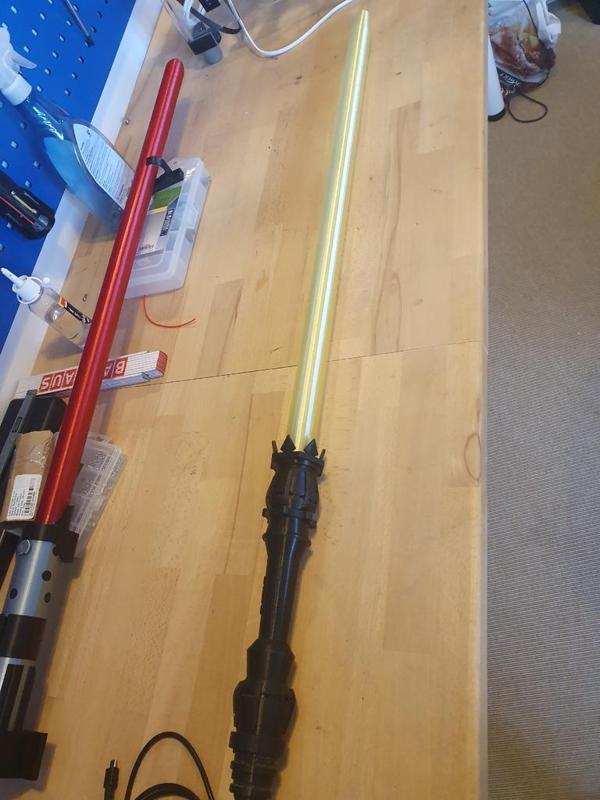 Ray Yellow Yellow lightsaber