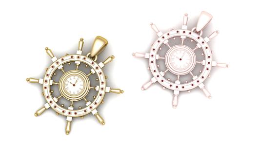Ship Staring Pendant  3D printable model