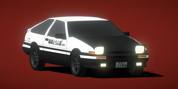 AE86 Toyota Corolla Trueno