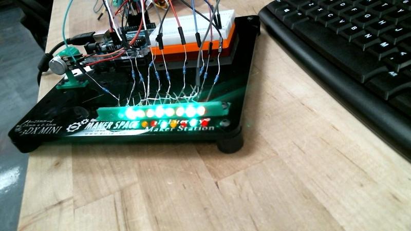 3DX Potentiometer LED Bar