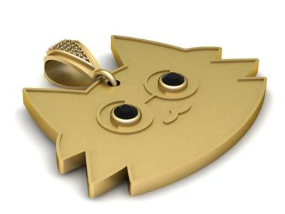 CAT FACES PENDANT  3d printable model