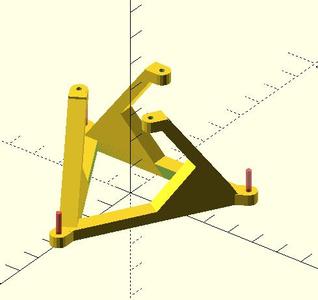 Tensegrity Table OpenSCAD