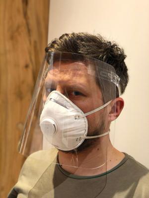 Covid-19 CNC Face visor shield screen mask