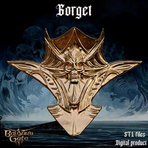 Fantasy Armor Gorget Baldurs Gate 3