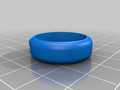 TPU Tube Ring 3 Hearts