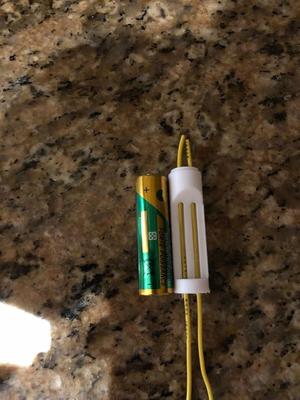 AA Battery Spacer