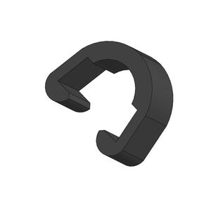 Bicycle cable clamp
