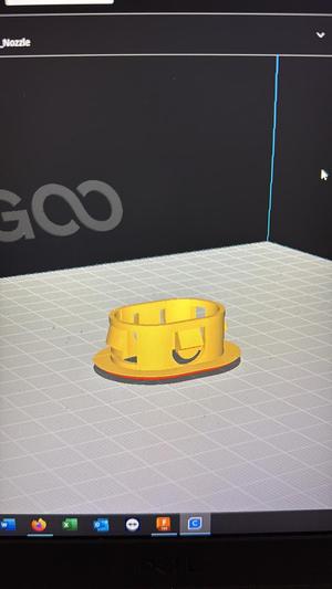 Clip bellows tailgate Opel Adam