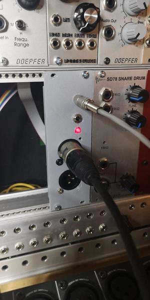 Dual balanced Eurorack audio interface