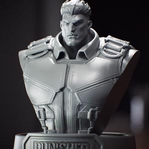 The Punisher Bust - Marvel - Rivals - Busto de el Castigador