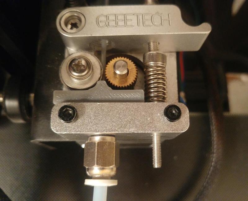 Geeetech A10 extruder adapter for TPU or PETg -