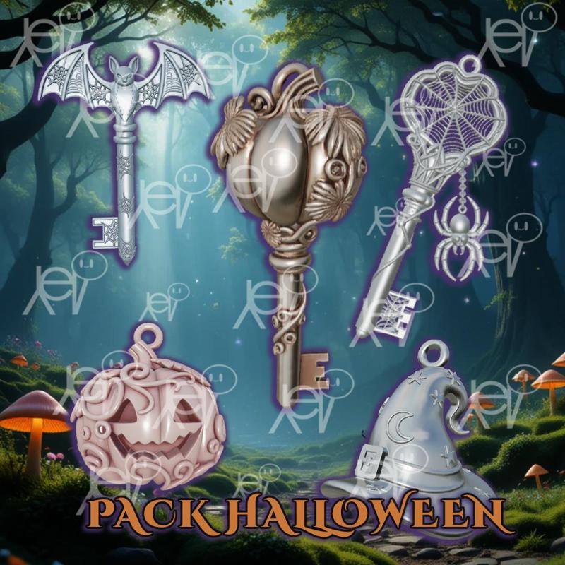 Halloween Pack - Magic Keys + Charms