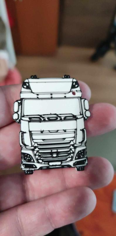 DAF XF 106 keychain