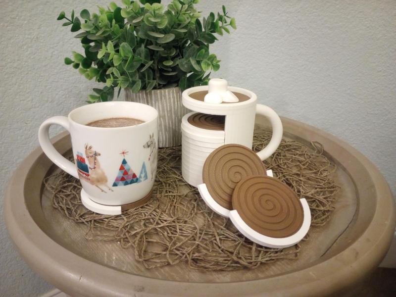 Hot-Choco Coaster Set!