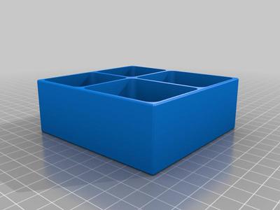 This War of Mine board game organizer tray with split boxes