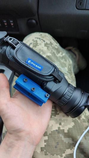 Pulsar Helion Thermal Monocular picatinny mount