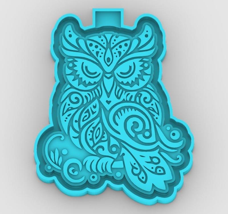 boo 181637 - freshie mold - STL for silicone mold