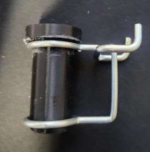 Nozzle cleaning tool holder