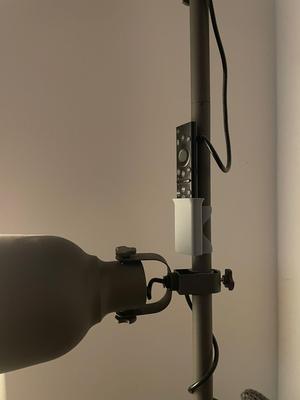 IKEA lamp remote bracket