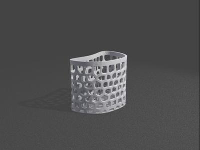 Abstract Modern Office Organizer
