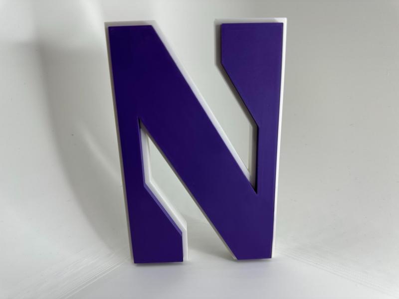 Northwestern Wildcats Logo 2012