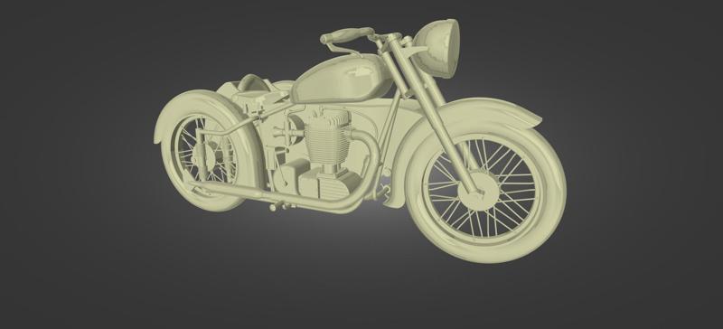 1953 Terrot RGST-A & Side Car