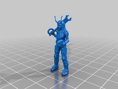 starfinder female mechanic human or lashuntas 