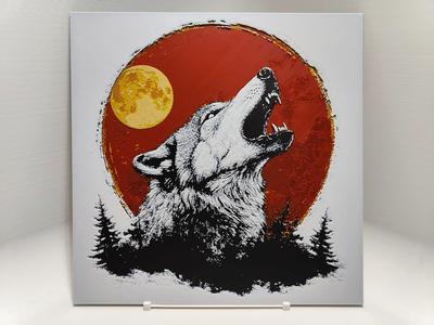 Bloodmoon Wolf - Hueforge