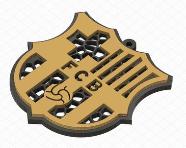 barsa shield keychain