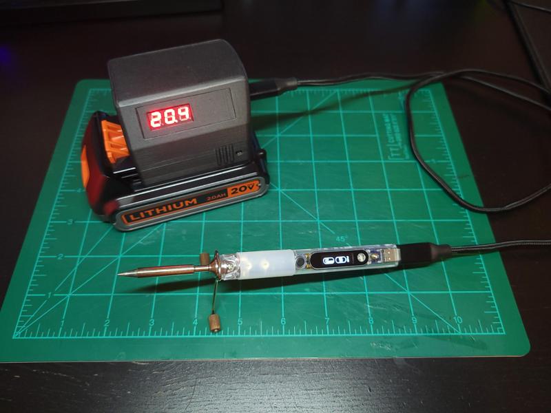 USB-C Black and Decker Tool Battey Adapter