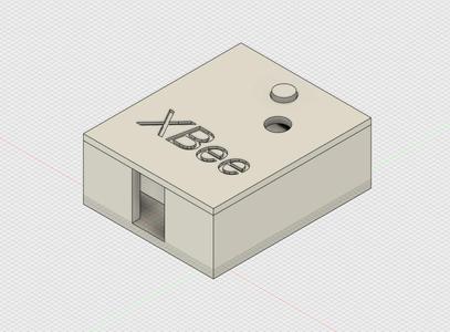 XBee S2C housing for USB-A and mini-USB
