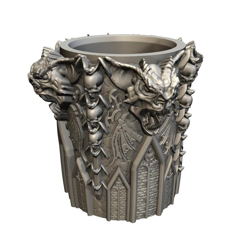 vampire dice cup
