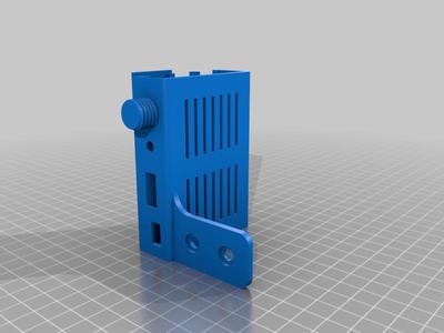 Raspberry Pi 3B+ case (3, 2 & B+ also fit) + Camera Slot/Mount+ Sidewinder x1 Mount