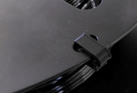 Filament Clip for thin spool edge