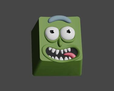 Pickle Rick, new cherry mx stem
