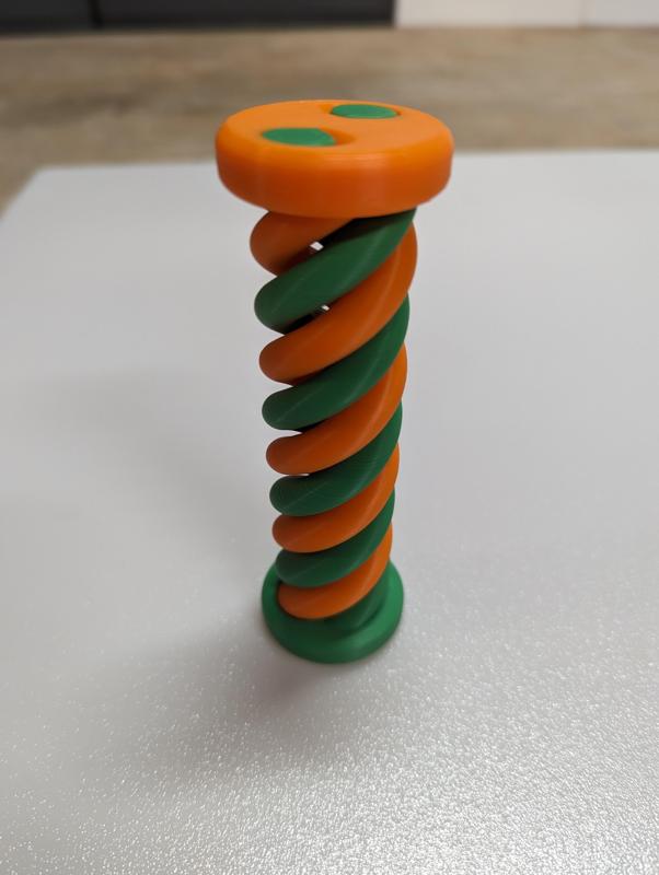 Longer Spiral Fidget toy