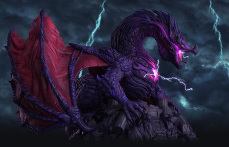 Purple Storm Dragon