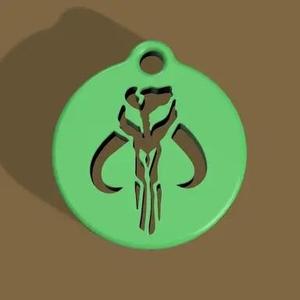 Boba Fett Keychain