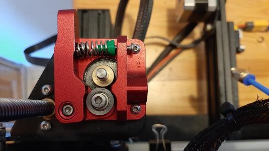 ADJUSTABLE Extruder spring tensioner - ENDER & others