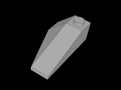 Lego Compatible (43711.dat) Wedge  4 x  2 Double Right