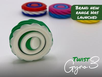 Gyro3 Twist Fidget Spinner