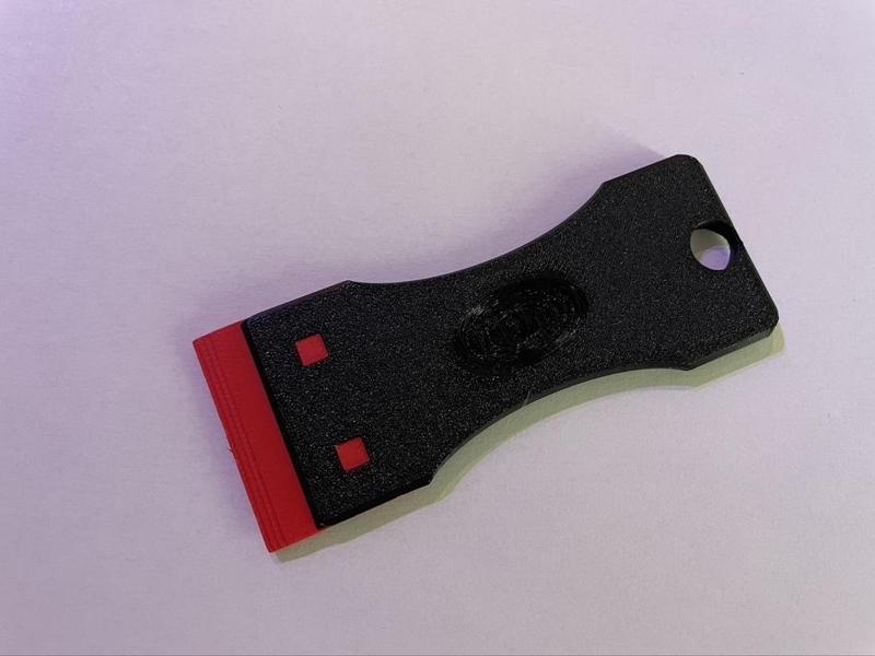 Print bed scraper