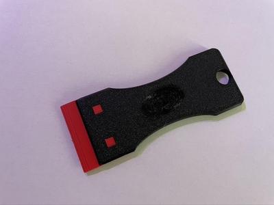 Print bed scraper