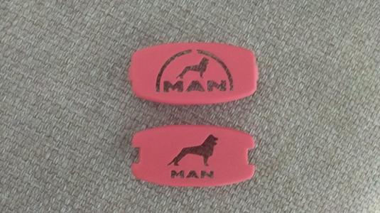 MAN CLIP FOR THE SEAT BELT