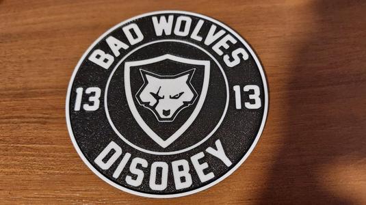 Bad Wolves coaster