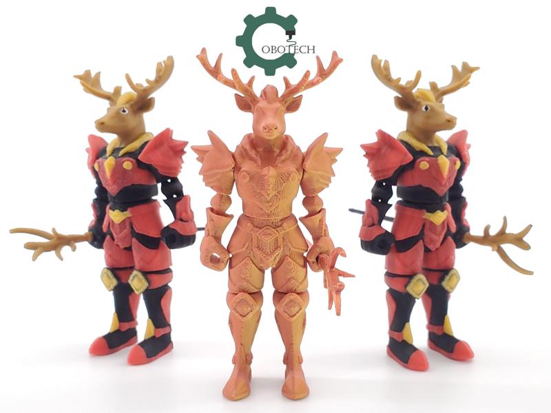 Cobotech Articulated Guardian Deer by Cobotech, Holiday Decoration
