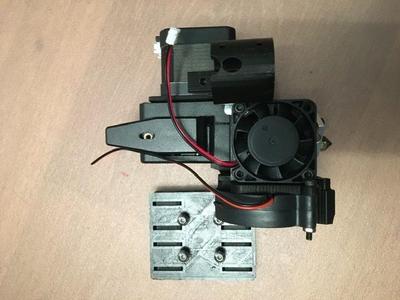 BMG E3D extruder carriage with inductive sensor mount 