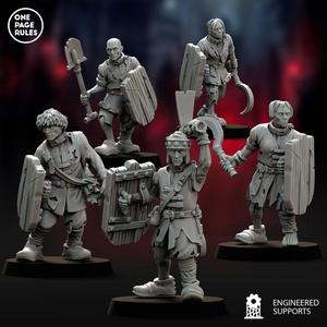 Drained Soldiers - Vampiric Undead