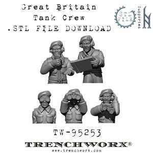 WW2 British Tank Commanders