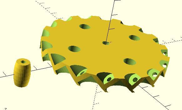 procedural mecanum wheel